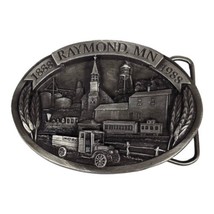 Vtg Centennial Raymond Minnesota Pewter Zenith Belt Buckle Limited Series 20/250 - £19.30 GBP