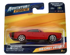 1969 Dodge Charger R/T  Adventure Force Maisto Diecast Die Cast 1:64 Red Car Toy - £6.29 GBP