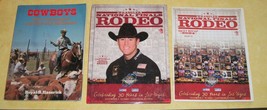 2004 Wrangler Rodeo 20year Las Vegas Nfr + 1974 Cowboy Cattlemen Real Story Book - £29.05 GBP