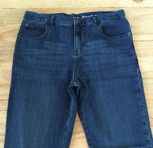 The Childrens Place Boys STRAIGHT Leg Jeans Size 16 Husky Deep Blue Wash NEW - $16.00