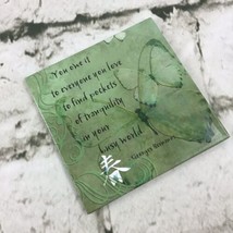 Cynthia Louden Tranquility Quote Refrigerator Magnet 3.5” Square Collectible  - $8.90