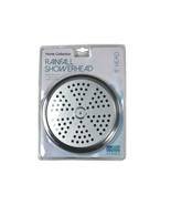 Showerhead Rainfall Chrome Plated Steel Easy to Install Swivel Head New - $17.61 CAD