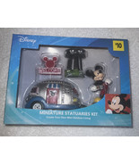 New Disney Mickey Mouse Fairy Garden Camping Decor Miniature Statuaries Kit - £7.47 GBP