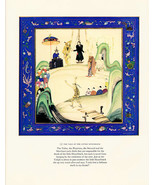 Art Deco Kay Nielsen Print Vintage Book Plate original Illustration 1977... - $7.46
