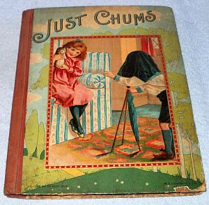 Antique Vintage Children's Book Just Chums Ca. 1898 - £10.20 GBP