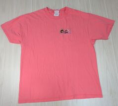Hanes Beefy Men's T-Shirt Coral XL DJ Hall of Fame Beach Music 100% Cotton - $9.89