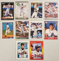 Dave Justice  Lot of 10(Ten) MLB Baseball from the 1990&#39;s  - £9.33 GBP