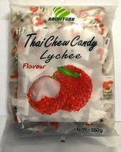 Haoliyuan Thai Chew Candy Lychee 350 gm (appx 100 pcs) Free shipping world - $26.58