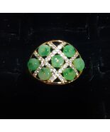 Lucky 7 Circles- Green flow/High-end Jade-A class/ALL NATURE.Color  - €771,34 EUR