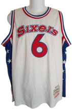 Mitchell &amp; Ness 1977-78 Sixers Juilus Erving #6 Hardwood Classics Jersey - £60.34 GBP