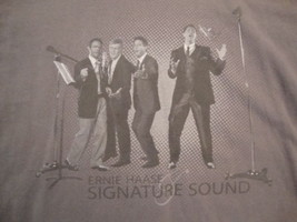 Ernie Haase And Signature Sound Southern Gospel Quartet Concert T Shirt Size L - £14.29 GBP