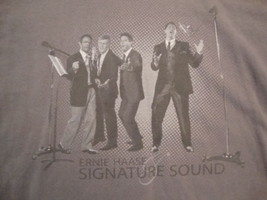 Ernie Haase And Signature Sound Southern Gospel Quartet Concert T Shirt Size L - £13.57 GBP