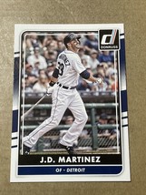 J.D. Martinez 2016 Panini Donruss #93 Tigers - $2.39