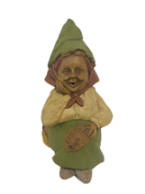 Tom Clark Gnome Figurine vtg sculpture elf SIGNED Cairn Sassy witch dwarf gift - £23.64 GBP