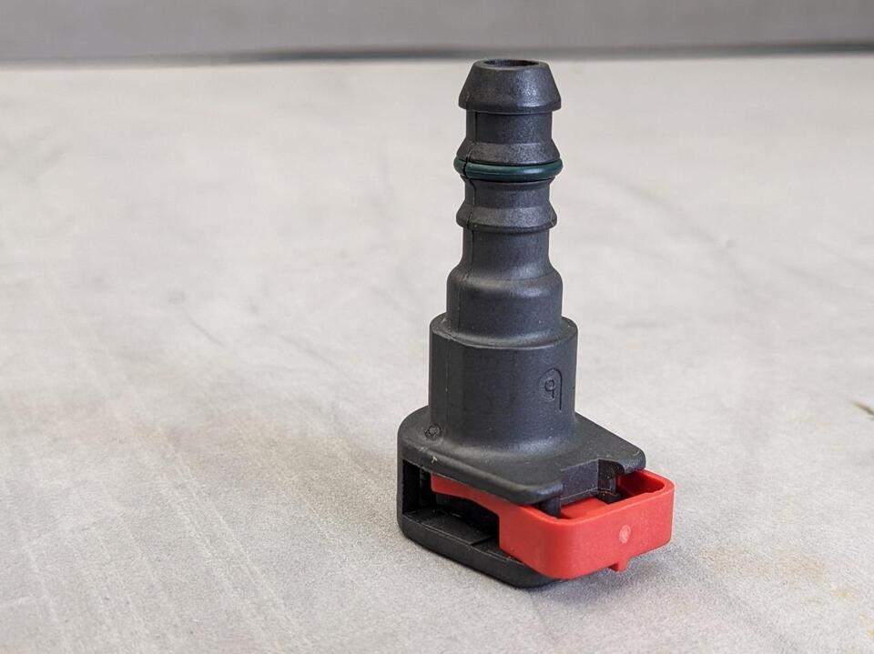 New Ford GM fuel gas petrol line hose Nylon Quick Connect Red Clip - $34.65