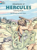 A Coloring Book of Dover Adventures of Hercules, Printable PDF - £2.26 GBP