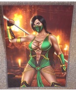 Mortal Kombat Jade Glossy Art Print 11 x 17 In Hard Plastic Sleeve - £19.51 GBP