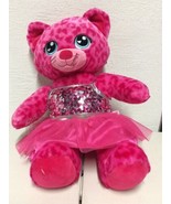 Build A Bear SWEET SCENTS LEOPARD Pink CAT Bonbon Candy Scented In Tutu ... - £15.60 GBP