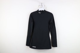Under Armour Womens Small Compression ColdGear Mock Neck Training T-Shir... - $39.55