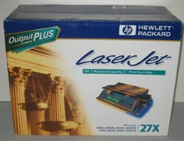 Genuine H-P Output Plus 27X LaserJet 4050 Max Capacity Print Cartridge C4127X - £15.27 GBP