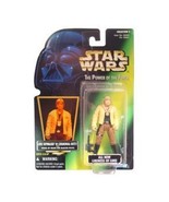 Star Wars POTF 2 Green Card Holosticker Luke Skywalker Ceremonial - $171.16 MXN