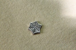 Floating Locket Charm (New) Silver Spider Web - £6.08 GBP