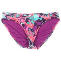 Carve Designs Womens Janie purple pattern Low Rise Swim Bottom XS bikini... - $9.89