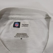 NFL Team Apparel Arizona Cardinals Football T-Shirt Men's M White Short Sleeve image 5
