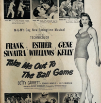 1949 Take Me Out To The Ball Game Movie Advertisement Frank Sinatra DWJJ17 - $41.81 CAD