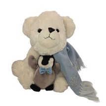 The Bearington Collection Plush Polar Bear Penguin Stuffed Animal 11&quot; - $13.18