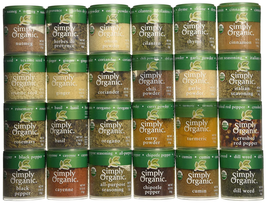 Simply Organic Ultimate Organic Starter Spice Gift Set - £59.98 GBP