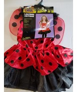 Totally Ghoul LadyBug  Child Costume Outfit Toddler M 6-8 NIP - £15.72 GBP