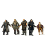 LOTR 3 3/4&quot; Hobbit Set of 5 Thorin Oakenshield Figures - $277.42 MXN