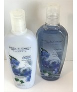 Body &amp; Earth Elements  Cotton Bloom Body Lotion &amp; Shower Gel Set - $13.53 CAD