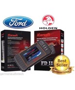 iCARSOFT FDII FORD LINCOLN HOLDEN OBD2 DIAGNOSTIC SCAN TOOL ERASE FAULT ... - £157.97 GBP