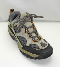 Merrell Baja Ventilator Ecru Suede Leather/Grey Mesh Hiking/Trail Shoes ... - $22.76