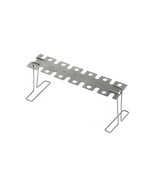 Mr. Bar-B-Q Products Grill Zone Jr. EZ Legs &amp; Wings Rack, Brushed Silver - $52.43 CAD