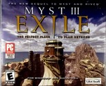 Myst III: Exile [Win/Mac 4 CD-ROMs, 2001] with booklet &amp; inserts - $5.69