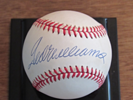 Ted Williams Tc Boston Red Sox Hof Signed Auto Vintage Bobby Brown Baseball - $299.99