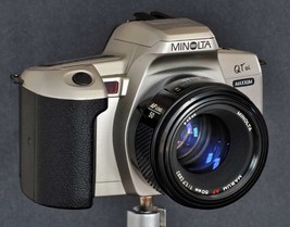 Minolta AF 50mm f/1.7 Lens &amp; FREE Maxxum QTsi 35mm SLR Camera 4 Students  - £62.12 GBP