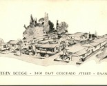 Vtg Cartolina Pasadena California Ca - Monterey Lodge 1391 Est Colorado ... - $6.10