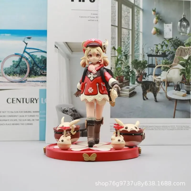 Genshin Impact  Standing Posture Klee Spark Knight Anime Figurine Model - £31.74 GBP+