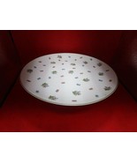 Footed Cake Plate Stand 3 x 10&quot; Floral - $60.93 CAD
