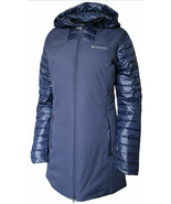 Columbia Fenn Ridge Mid Jacket Insulated Hooded Coat in Blue $150, Sz S,... - $1,099.19 MXN