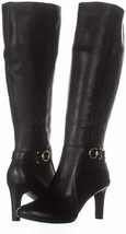 New Bandolino Black Leather Tall Boots Size 8 M $149 - £106.06 GBP
