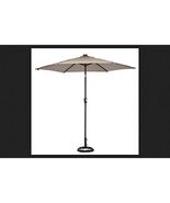 Solar Umbrella 9&#39; Taupe - $86.29