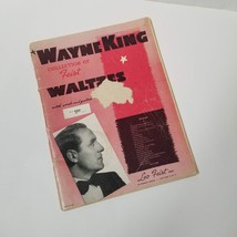 Wayne King Feitz Waltzes Vintage Collection Piano Guitar 1930 Music Book - £3.90 GBP