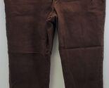 L) Women's Gloria Vanderbilt Amanda Brown Jeans Pants Size 16 Short - $14.84