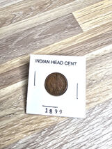1899 Indian Head Cent Collectible - $315.54 MXN