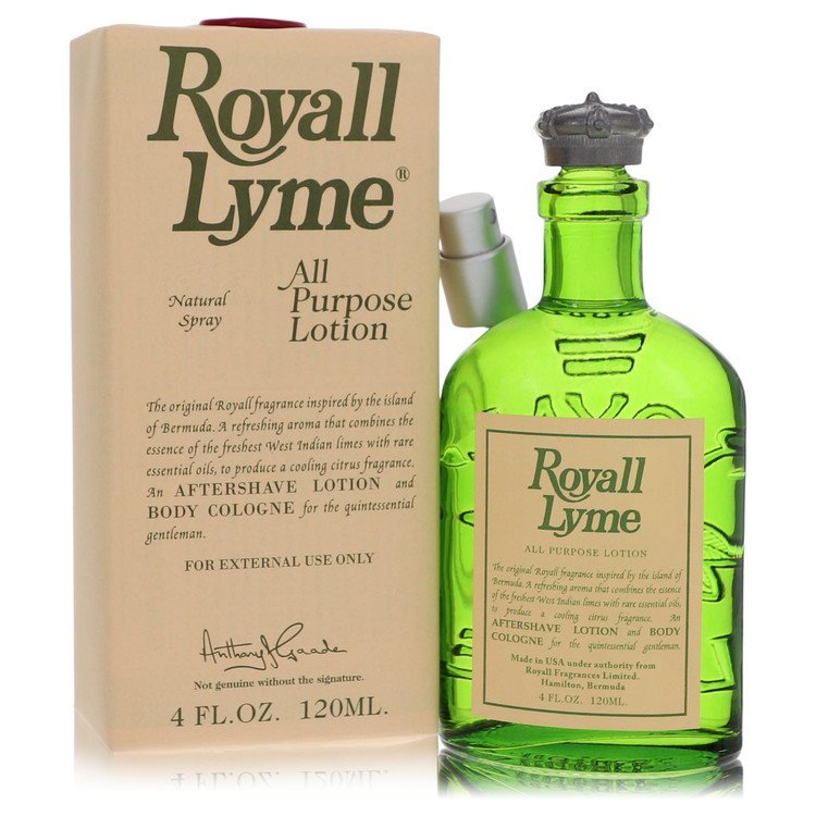 ROYALL LYME by Royall Fragrances All Purpose Lotion / Cologne 4 oz - $51.95